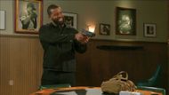 Beyond the Gates: Randy controls the situation | Image: CBS